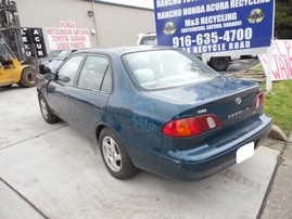 1998 TOYOTA COROLLA VE TEAL 1.8L AT Z17691